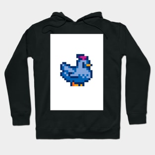 Stardew Valley Blue Chicken Hoodie